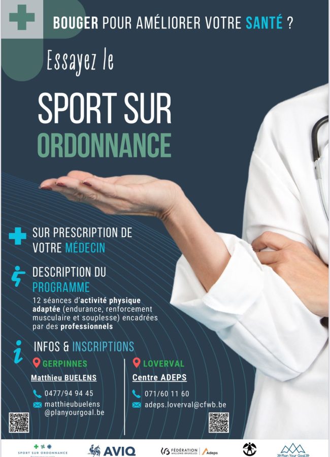 Sport sur ordonnance Sport sur ordonnance